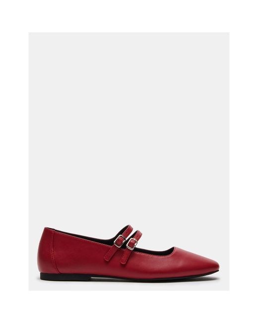 Steve Madden Alisah Red Leather