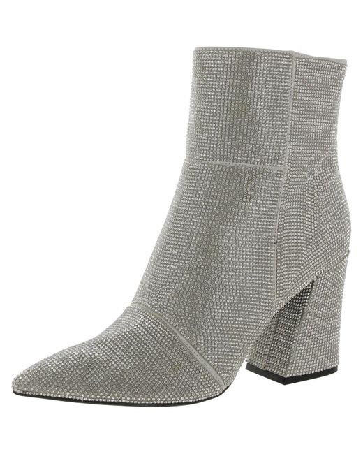 Madden Girl Gray Cody-r Dressy Pull On Ankle Boots