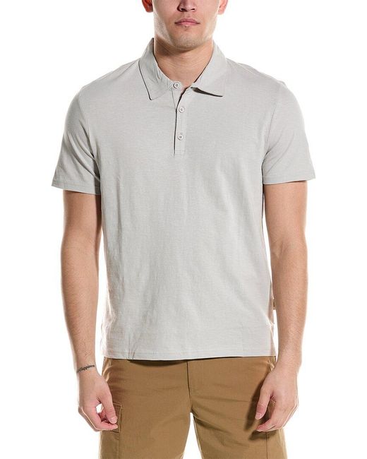 Onia Gray Polo Shirt for men