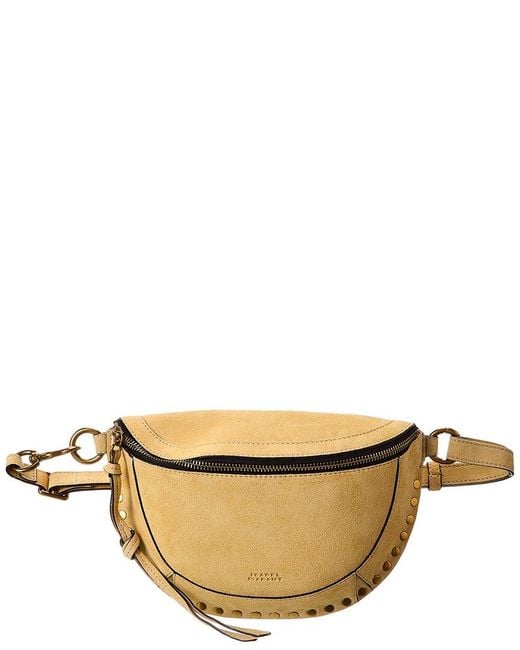 Isabel Marant Natural Skano Suede Belt Bag