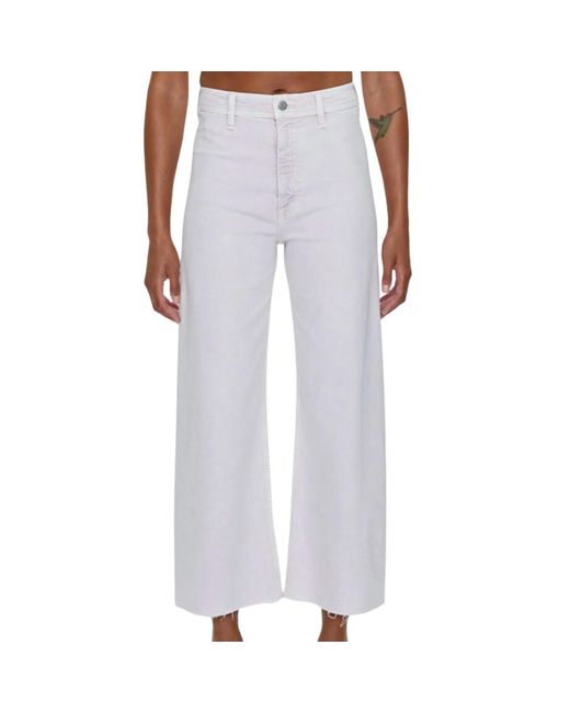 Pistola White Penny High Rise Wide Leg Jeans