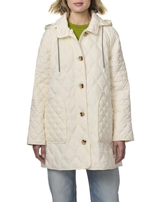 Bernardo Natural Everyday Quilted Puffer Jacket