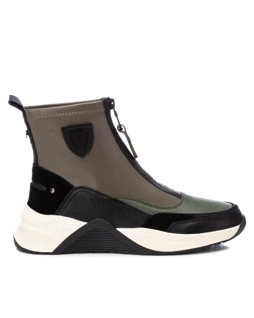 Xti Black Casual Booties By