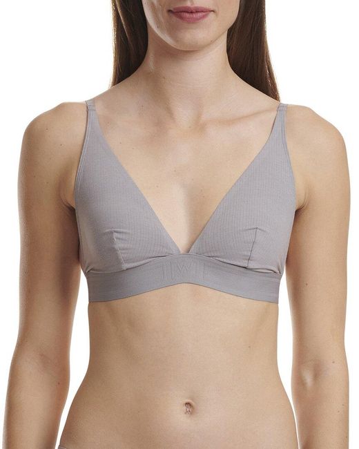 Wolford Gray Triangle Bralette