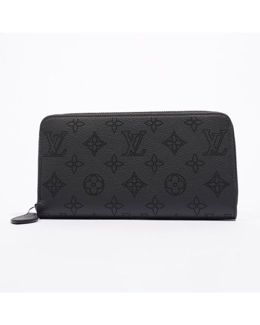 Louis Vuitton Black Zippy Wallet Monogram Leather