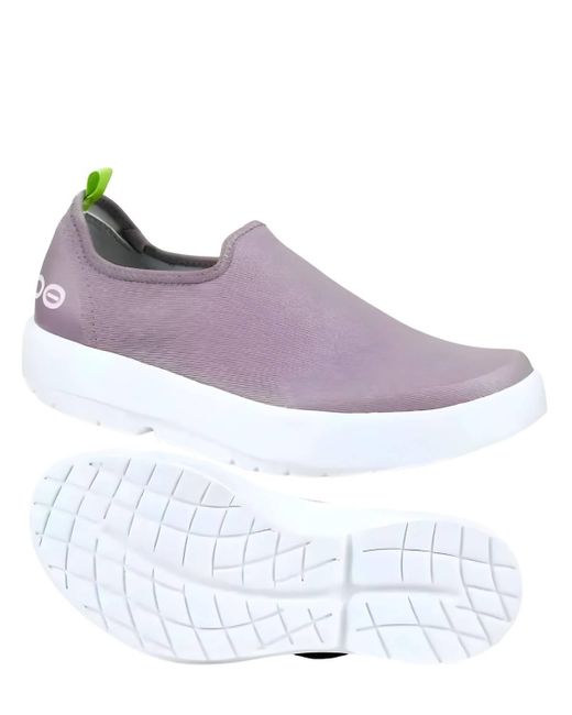 OOFOS Purple Oomg Eezee Low Shoe