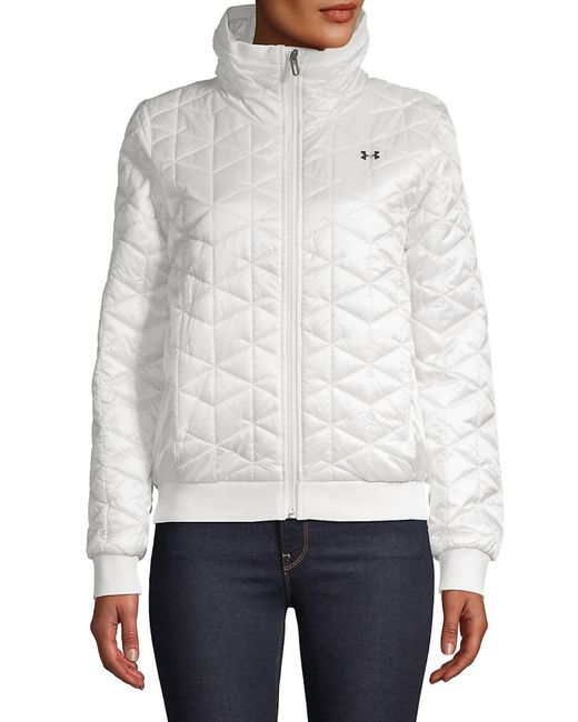 Under Armour White Coldgear Reactor Jacket