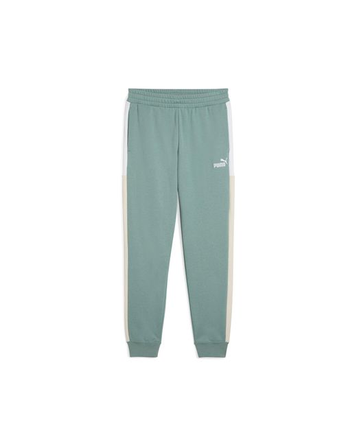 PUMA Green Essentials Block Sweatpants for men