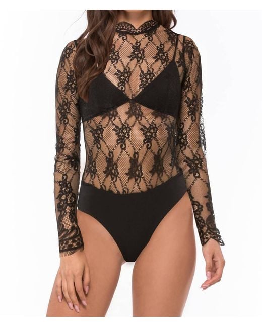 Nbd Brown Raylynn Bodysuit