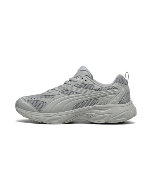 PUMA Gray Morphic Base Sneakers