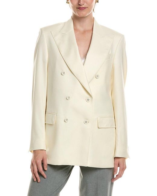Officine Generale Natural Sandra Wool Jacket