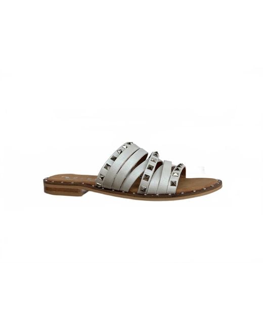 Very G Black Studs 2 Sandals