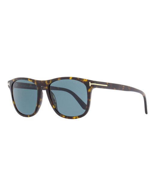 Tom Ford Rectangular Sunglasses Tf930 Gerard02 Dark Havana 56mm in