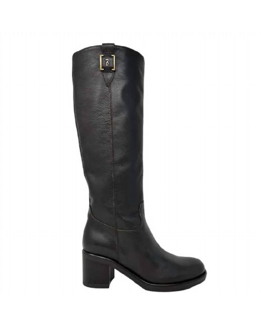 Nero Giardini Black Leather Boots