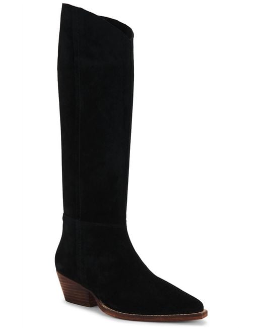 Free People Sway Slouch Boots in Black | Lyst