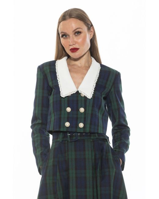 Alexia Admor Blue Amelia Jacket