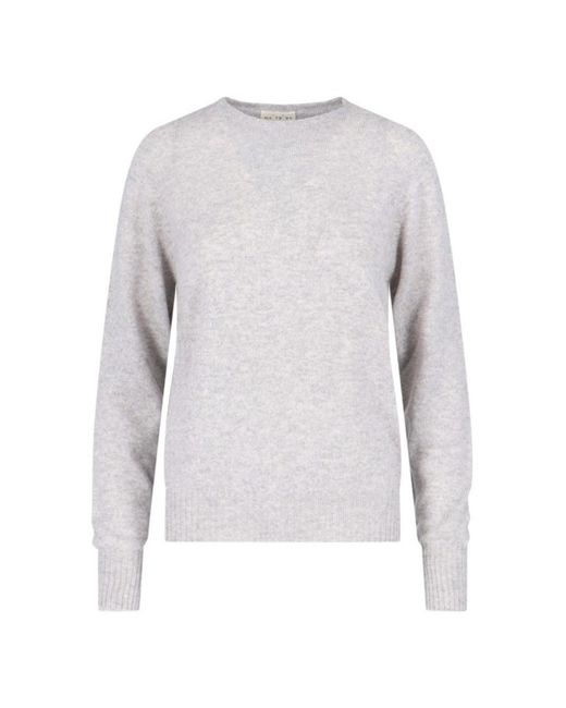 Ma'ry'ya White Basic Sweater