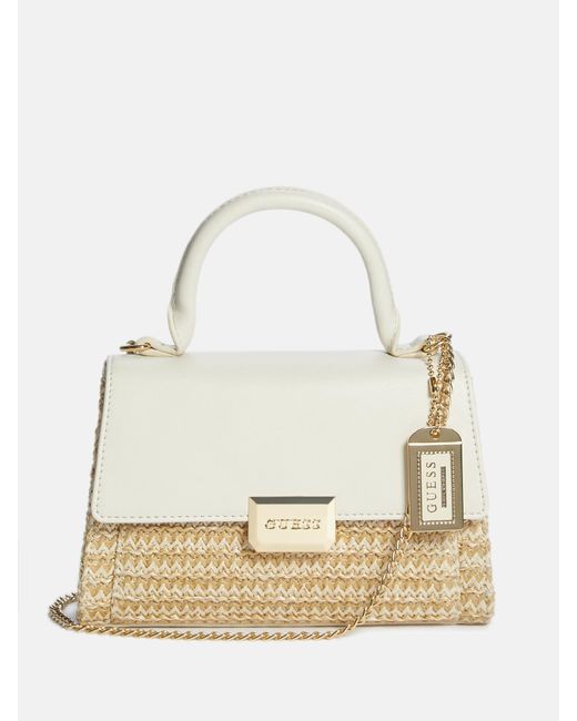 Guess Factory Natural Whitney Mini Crossbody