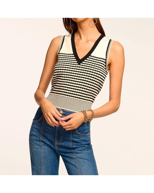 Ramy Brook Blue Knit Tank Top