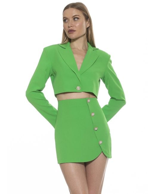 Alexia Admor Green Jane Jacket