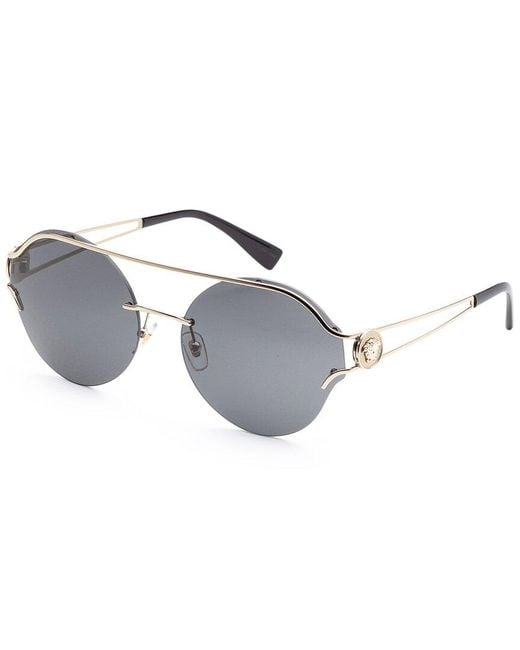 Versace Metallic Ve2184 61Mm Sunglasses
