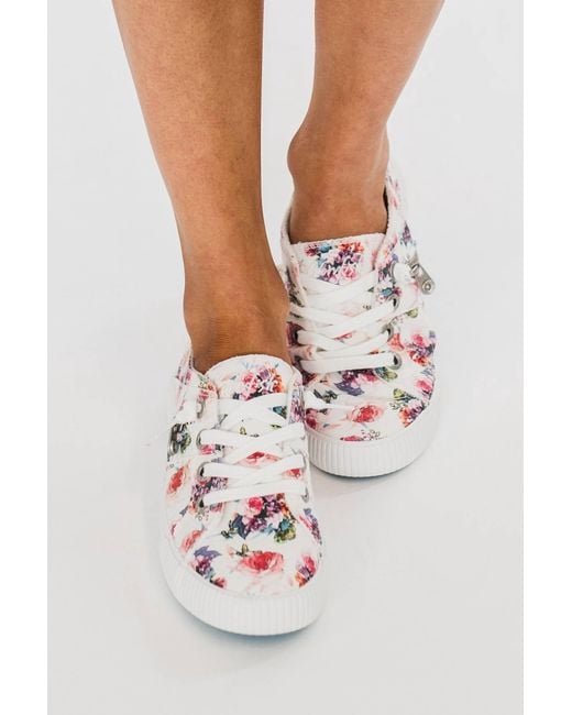 Blowfish White Fruit Sneaker