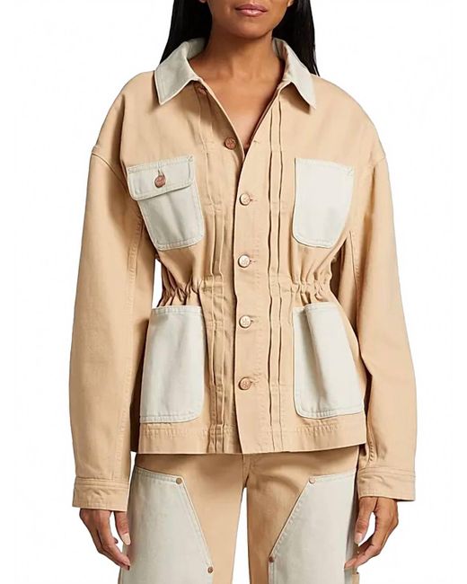 Ulla Johnson Natural Dylan Jacket