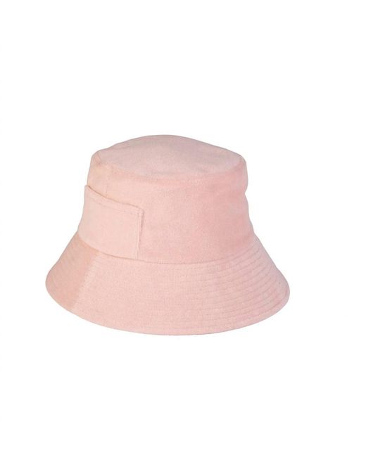 Lack of Color Pink Wave Bucket Hat