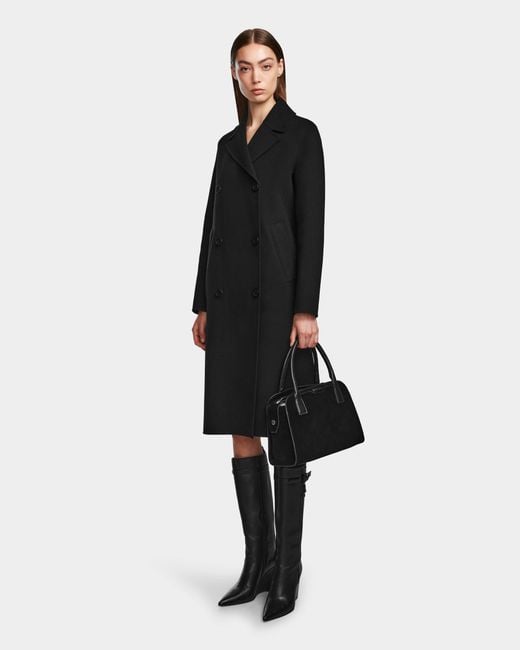 Rudsak Black Laylah Wool Coat
