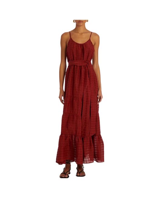 Marie Oliver Red Kinley Dress