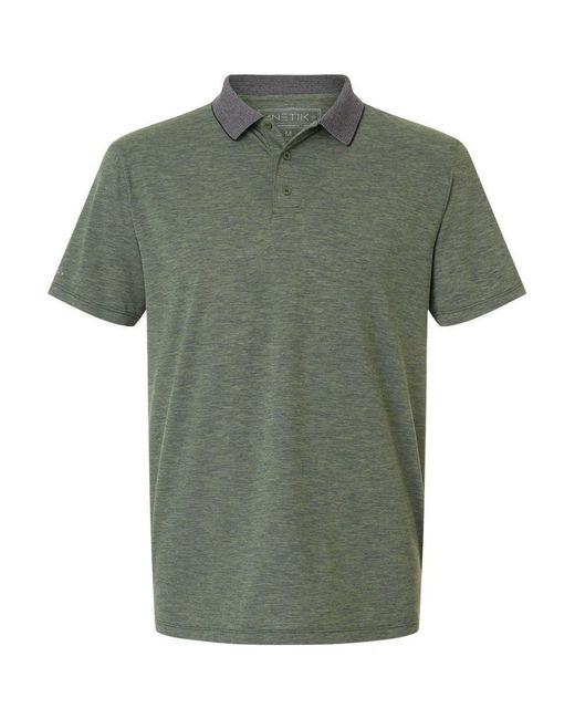 ANETIK Green Transit Tech Polo for men