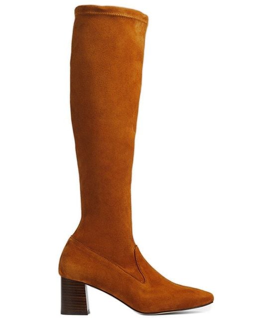 L.K.Bennett Brown Davina Leather Boot