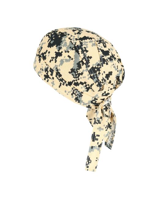 CTM Digital Camo Lined Do Rag in Metallic for Men | Lyst