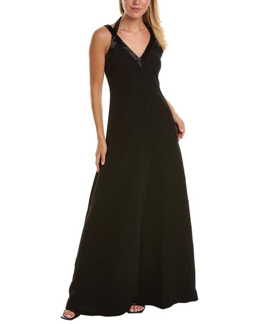 Saks halston new arrivals heritage dress