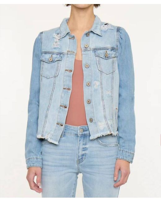 Kancan Blue Rodeo Denim Jacket