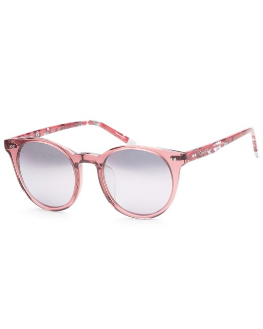 Calvin Klein Pink 50mm Red Sunglasses Ck4347sa-604
