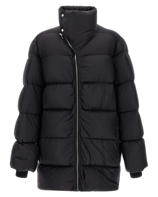Rick Owens Black 'Turtle' Down Jacket for men