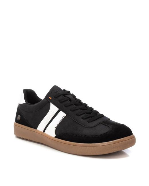 Xti Black Refresh Casual Sneakers for men