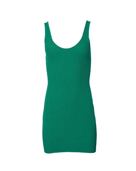 Bec & Bridge Green Anouk Knit Mini Dress