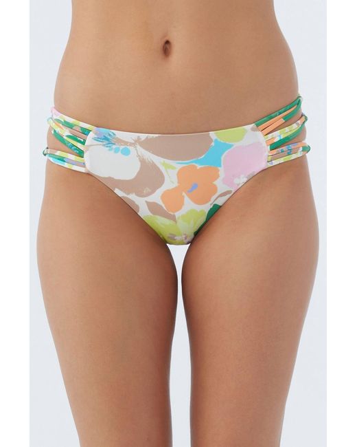 O'neill Sportswear Blue Sami Floral Boulders Bikini Bottom