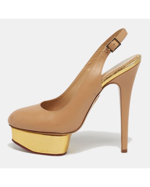 Charlotte Olympia Natural Dolly