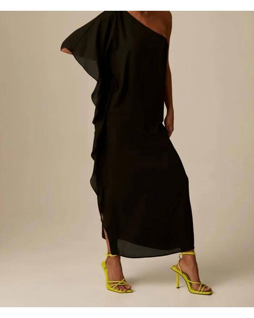 Krisa Black Maxi Dress