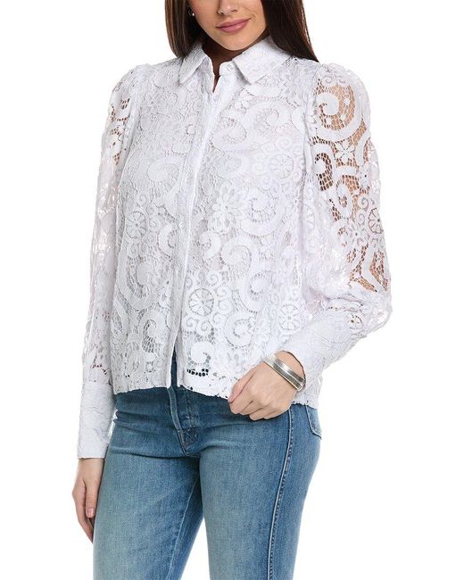Nanette Lepore White Shirt