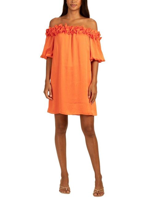 Trina Turk Orange Gateway Dress