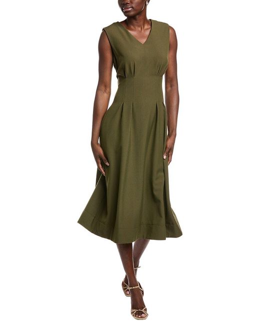 Nanette Lepore Green Midi Dress