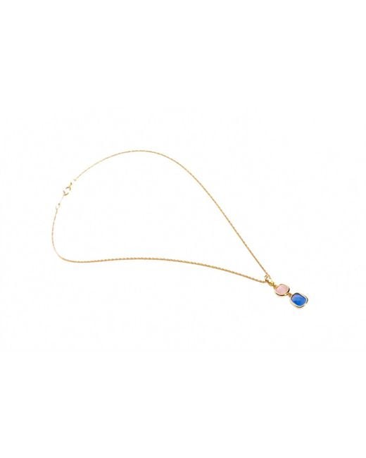 Avenue Chic Black Rectangular Drop Necklace
