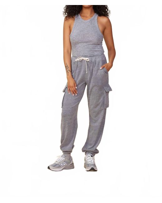 Monrow Blue Ultimate Tank Top