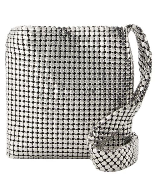 Rabanne Black Pixel Crossbody