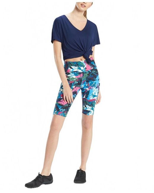 Natori Blue Elements Dolman V-Neck Top