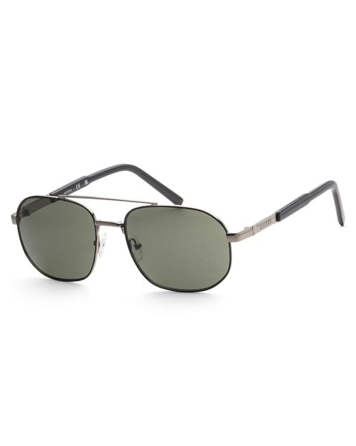 Guess Metallic 57mm Black Sunglasses Gf0250-06n for men